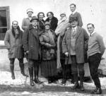 1912, 18a, Anton Wildgans mit Lilly und Freunden in Mönichkirchen