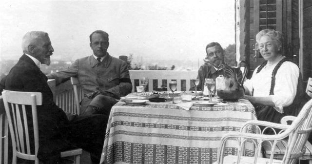 1920, 10a, Anton Wildgans mit Johanna Rössler