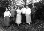 1926, 25a, Anton Wildgans mit seiner Frau Lilly, Josef Marx und Anna Hansa