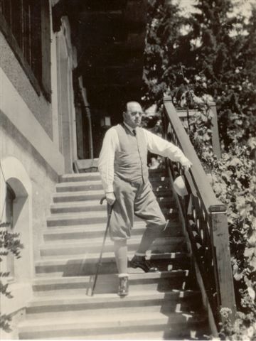 1931, 08, Anton Wildgans in Mödling