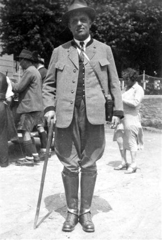 1931, 21a, Anton Wildgans in Mönichkirchen