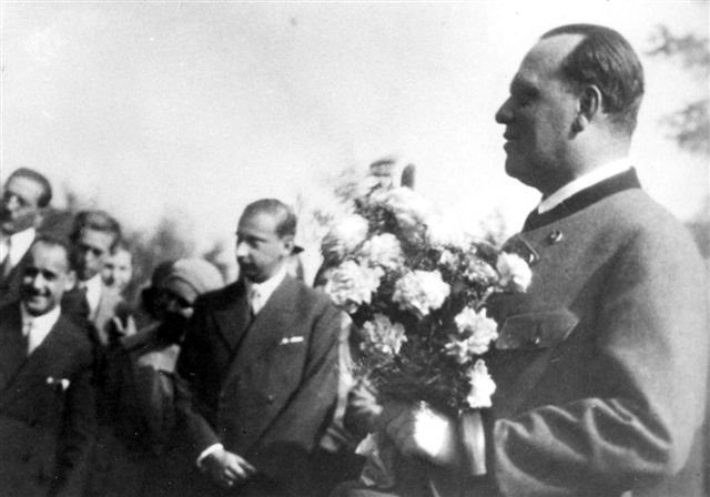 1931, 50a, Anton Wildgans, Eröffnung des AW-Weges in Untertullnerbach am 11.10.