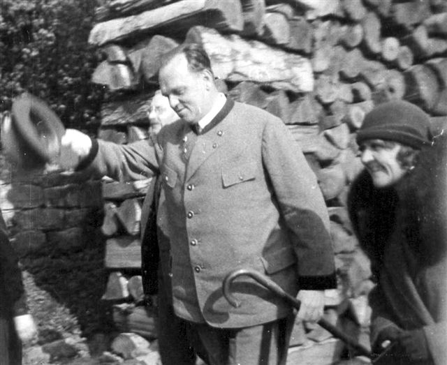 1931, 55a, Anton Wildgans, Eröffnung des AW-Weges in Untertullnerbach am 11.10.