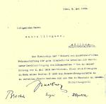 1916-05-06, Preis der Eduard Bauernfeld Prämienstiftung für Anton Wildgans