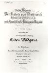 1918-05-31, 10, Verleihung des Kaiser-Franz-Joseph- Ordens an Anton Wildgans