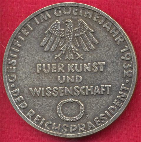 1932-03-18, 10, Goethemedaille für Anton Wildgans