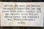 Riegersburg, Gedenktafel für Anton Wildgans