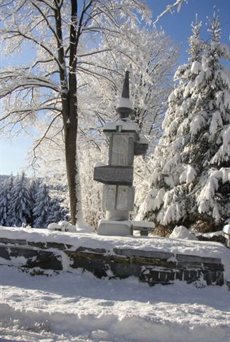Schriebl, Anton Wildgans Denkmal in St.Martin am Wöllmißberg, Steiermark