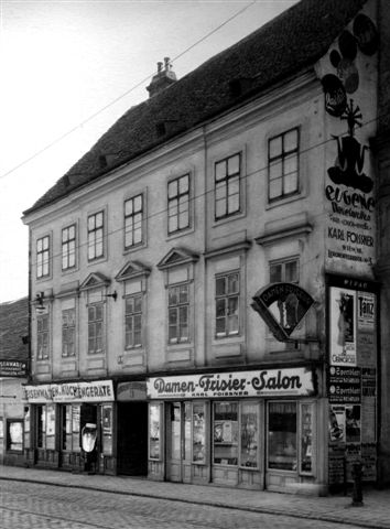 1905-1908, 80, Lerchenfelderstr.3, Wien 8, Wohnstätte von Anton Wildgans