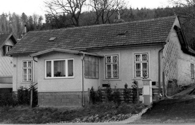 1906, 80, Sparbach, Gasthaus Therese Krones, Erstes Treffen von Anton Wildgans und Lilly Würzl