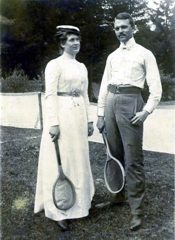 1900, 15a, Anton Wildgans mit Sommerfreunden, Steinhaus