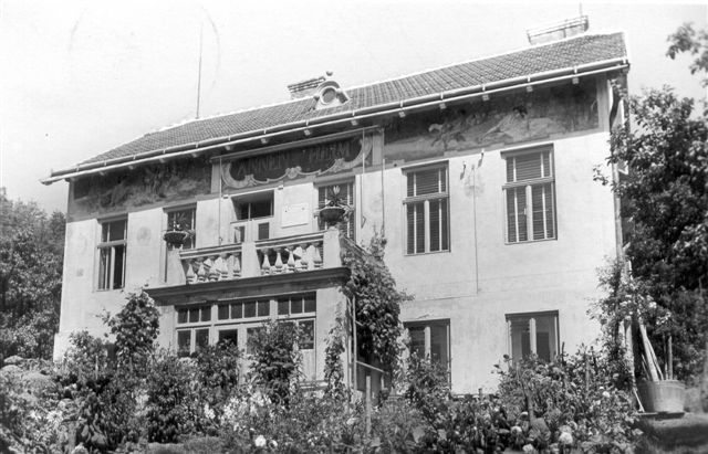 1909-1913, 80, Villa Annenheim in Untertullnerbach, Sommerwohnung von Anton und Lilly Wildgans
