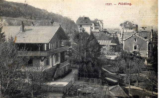 1917, 101,  Andergasse 3, Mödling, Haus von Anton Wildgans, 1912