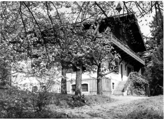 1917, 103,  Andergasse 3, Mödling, Haus von Anton Wildgans