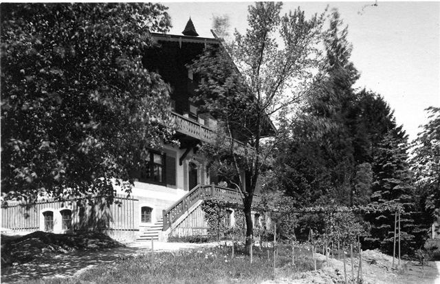 1917, 104,  Andergasse 3, Mödling, Haus von Anton Wildgans
