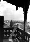 1917, 156,  Andergasse 3, Mödling, Haus von Anton Wildgans, Blick vom Balkon über Mödling
