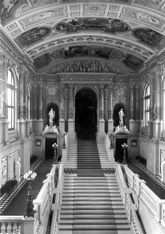 1930-1931, 82, Dienstwohnung der 2.Burgtheaterdirektion von Anton Wildgans im Seitenflügel des Burgtheaters