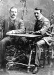 1903, 10a, Anton Wildgans mit Fritz von Haymerle