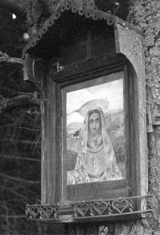 1925-07-06, 12, Madonnenbild, gemalt von Anton Wildgans, Schriebel, St.Martin am Wölmißberg
